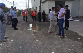 宗保保安保障楓涇鎮拆遷警戒工作