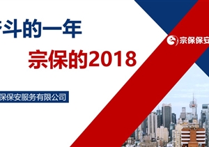 奮斗的一年，宗保的2018