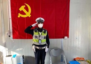 我是黨員，就應該“戰疫”在一線(xiàn) ——宗保公司參與疫情防控一線(xiàn)工