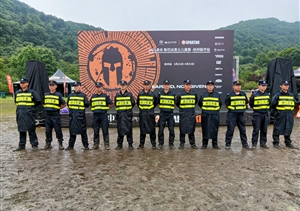 浙江民泰圓滿(mǎn)完成2021高合斯巴達勇士?jì)和惡贾菖R平站安保任務(wù)