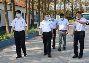 上海國際機場(chǎng)股份有限公司安檢護衛保障部領(lǐng)導到宗保公司檢查指導