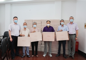 宗保公司八一建軍節慰問(wèn)軍休干部